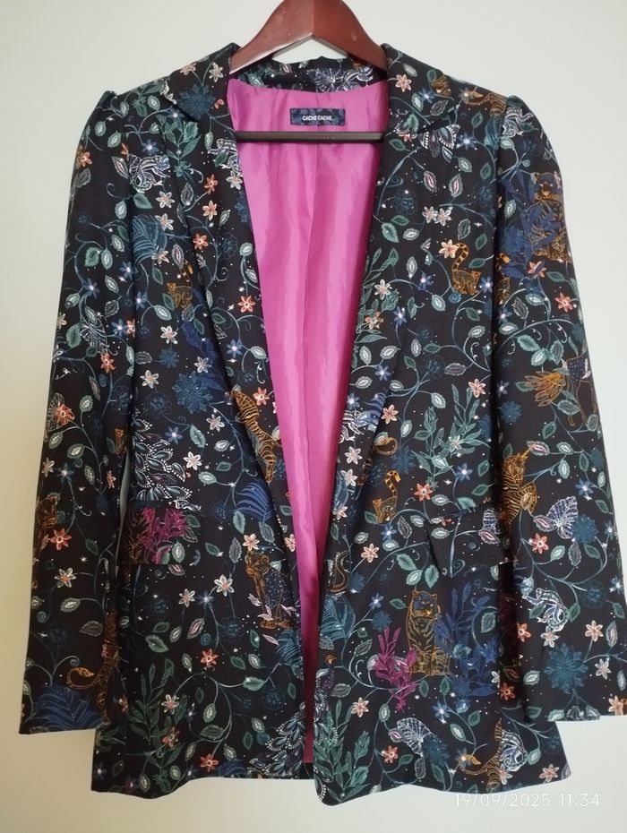 Veste tailleur cache cache - photo numéro 3