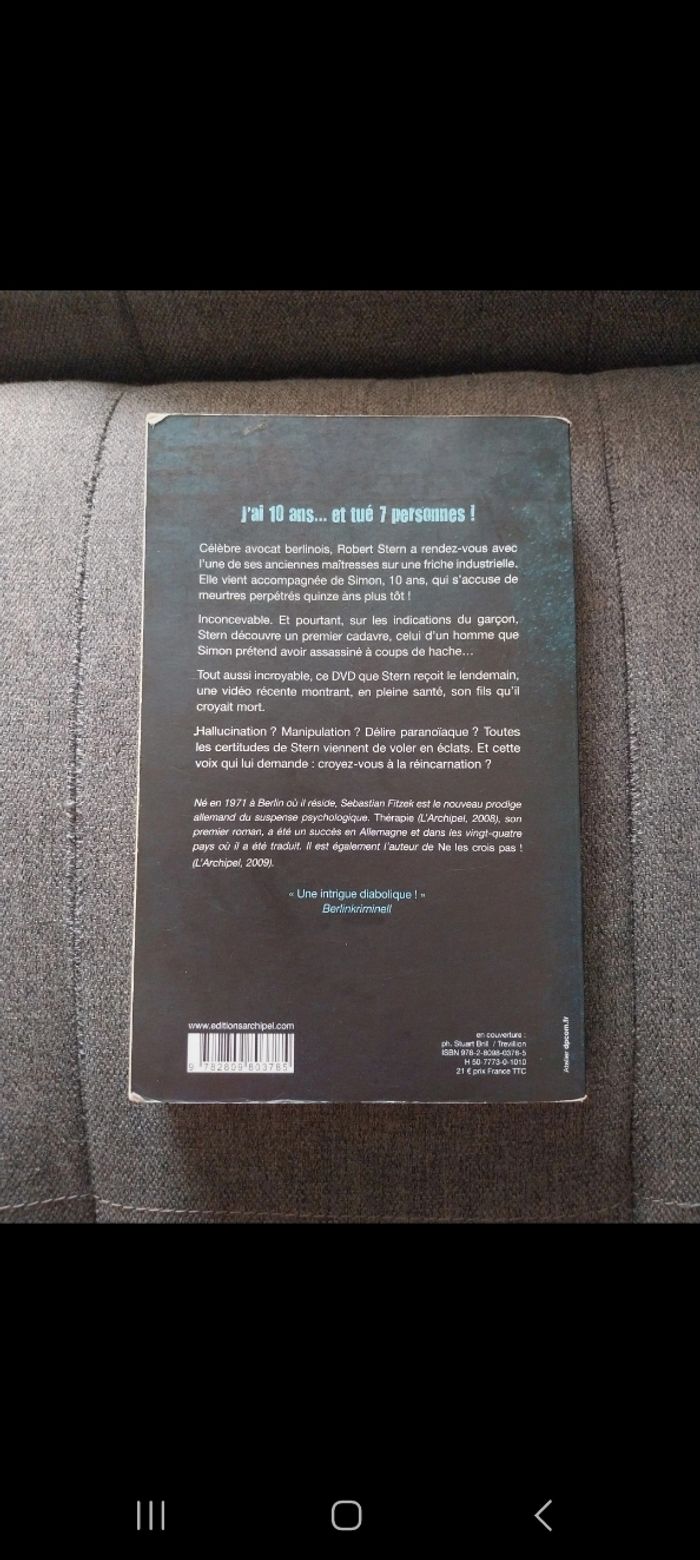 Livre "tu ne te souviendras pas" - photo numéro 2