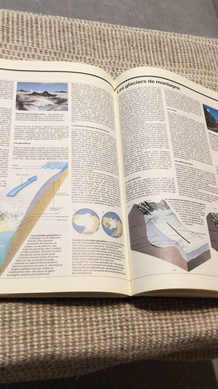 Livre grand format atlas du monde couleurs superbe cartes - photo numéro 9