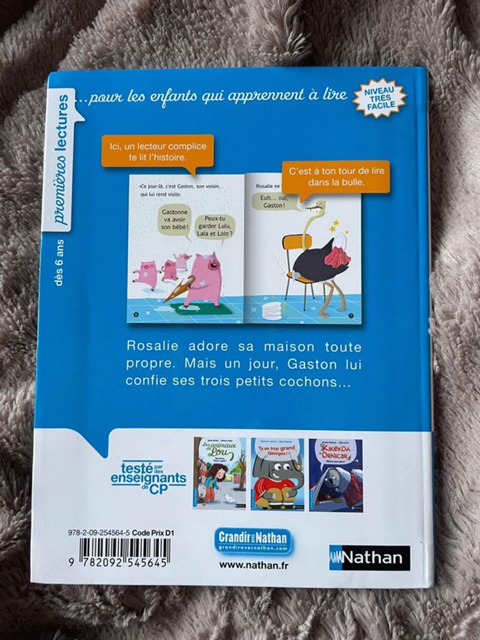 Livre premières lectures où sont les 3 petits cochons - photo numéro 2