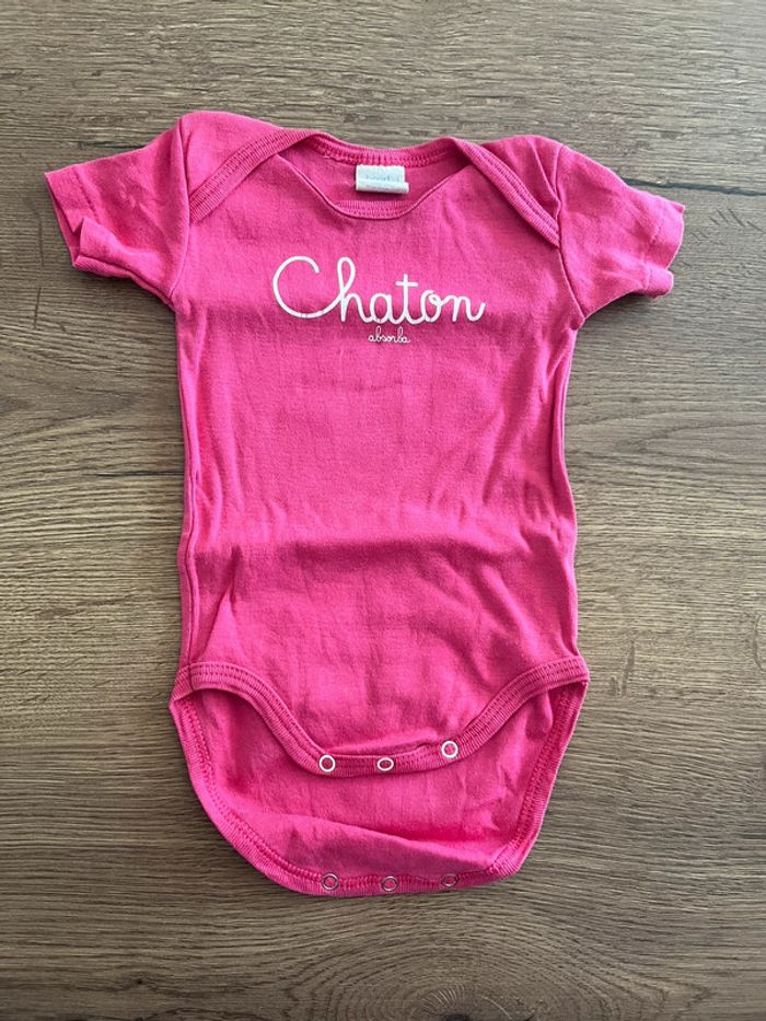 Lot de 3 bodies - 6 mois - photo numéro 2