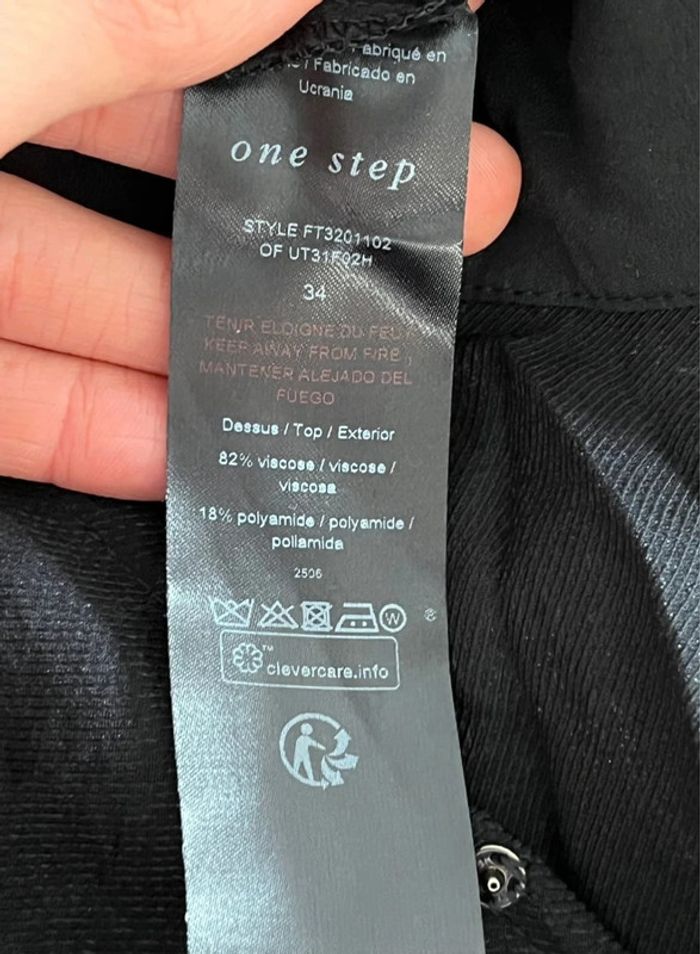 Combinaison noire One Step - photo numéro 6