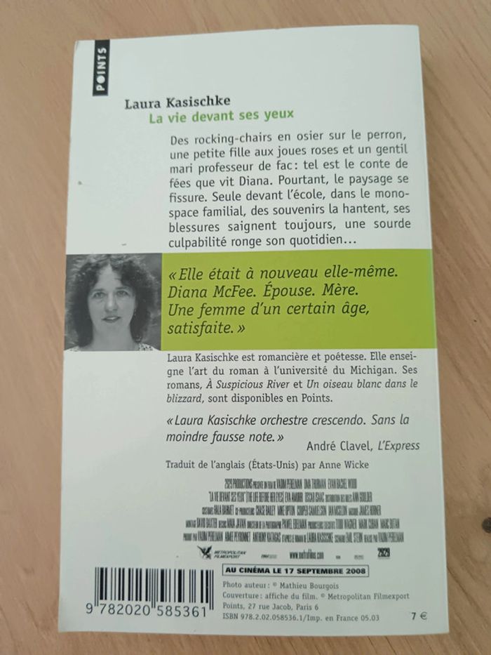 Laura Kasischke 🍀 La vie devant ses yeux - photo numéro 2