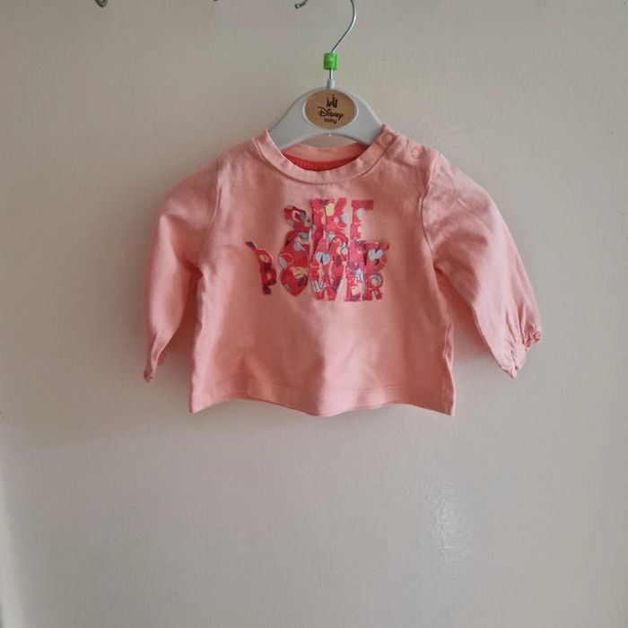 3 mois tee-shirt girl power