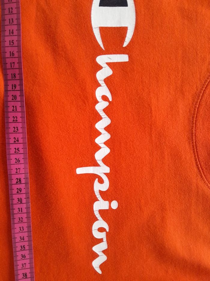 Tee shirt champion taille s avec broderie - photo numéro 8