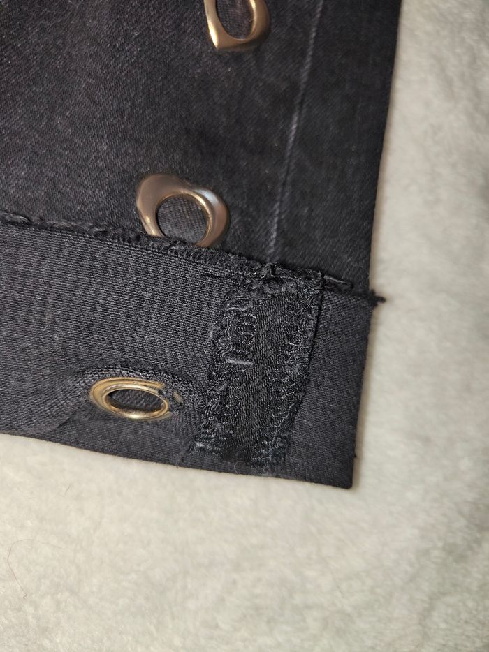 Jean noir Zara petit cœur - photo numéro 4