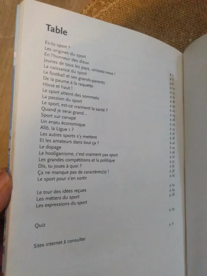 Livre sur le sport expliqué aux enfants - photo numéro 3