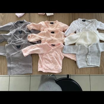 Gilets taille naissance