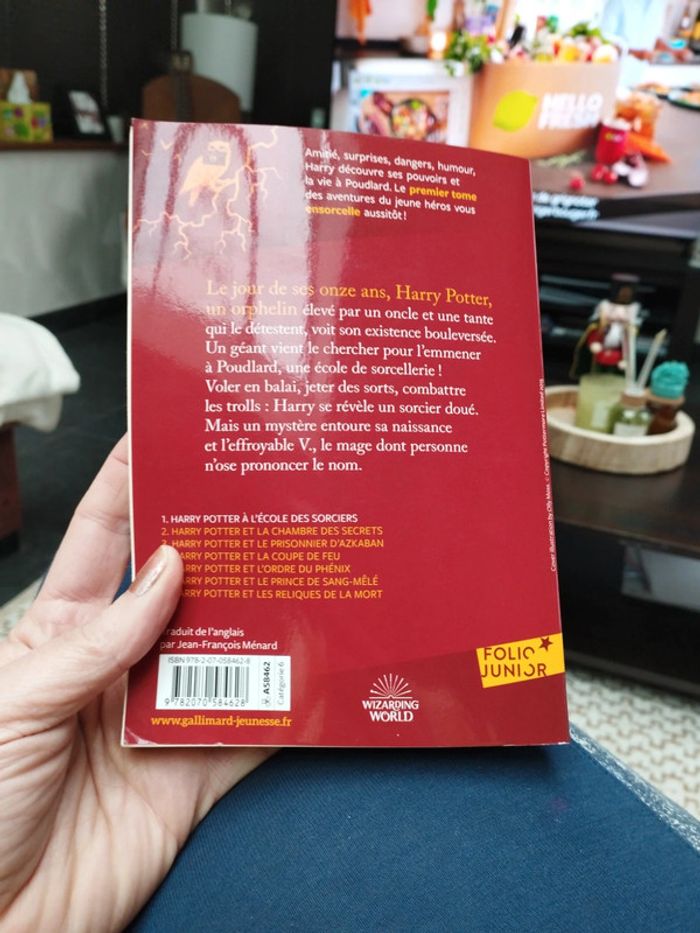 Livre Harry Potter a l école des sorciers - photo numéro 3
