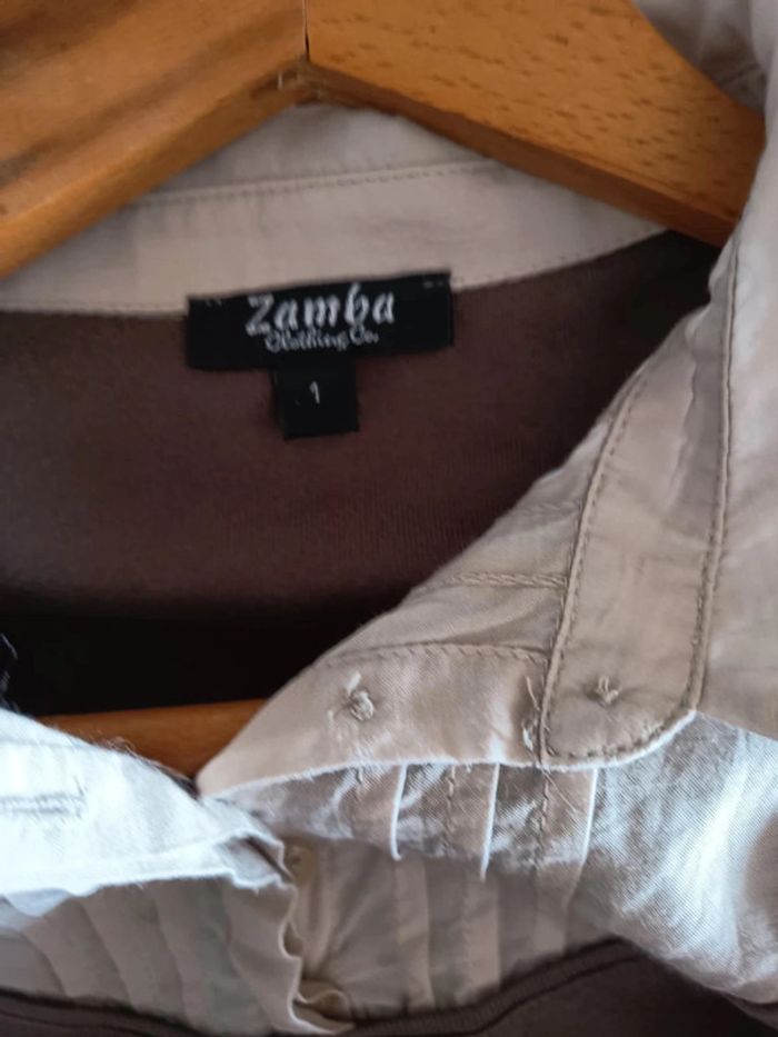 Tee-shirt manches longues. Marque Zamba (D10) - photo numéro 3