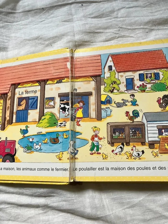 Livre enfant – L’imagerie des tout-petits : La ferme (éditions Fleurus) - photo numéro 7