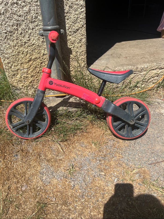 Draisienne enfant évolutive