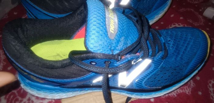 Baskets bleues New Balance fresh foam - photo numéro 4