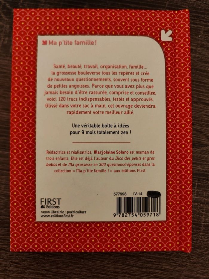 Livre 120 astuces pour une grossesse sereine - photo numéro 2