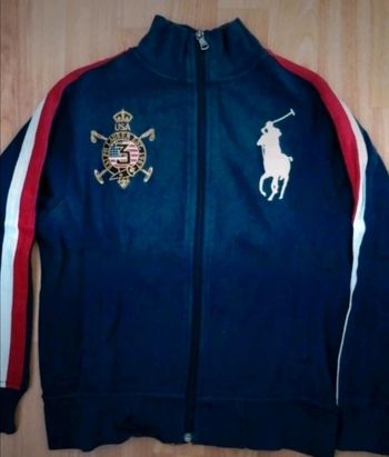 Sweat zippé Ralph Lauren 8 ans