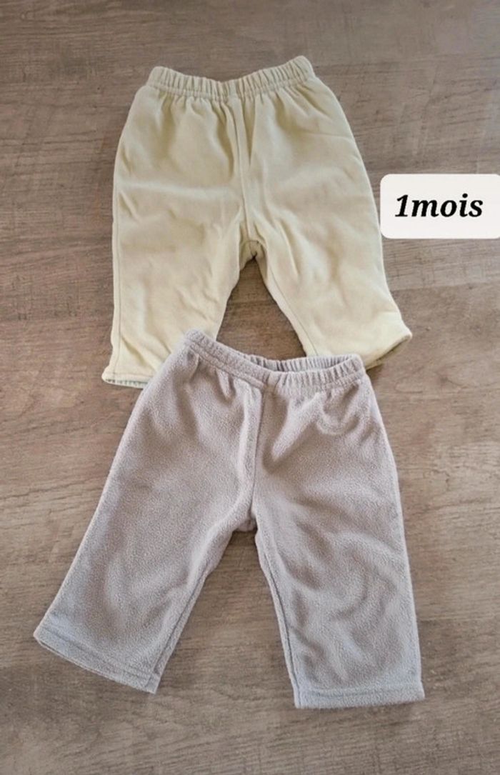 Pantalons chaud bébé 1mois