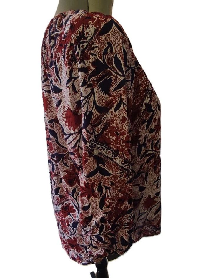 Tunique fleurie Zamba  44 blanc multicouleurs - photo numéro 2