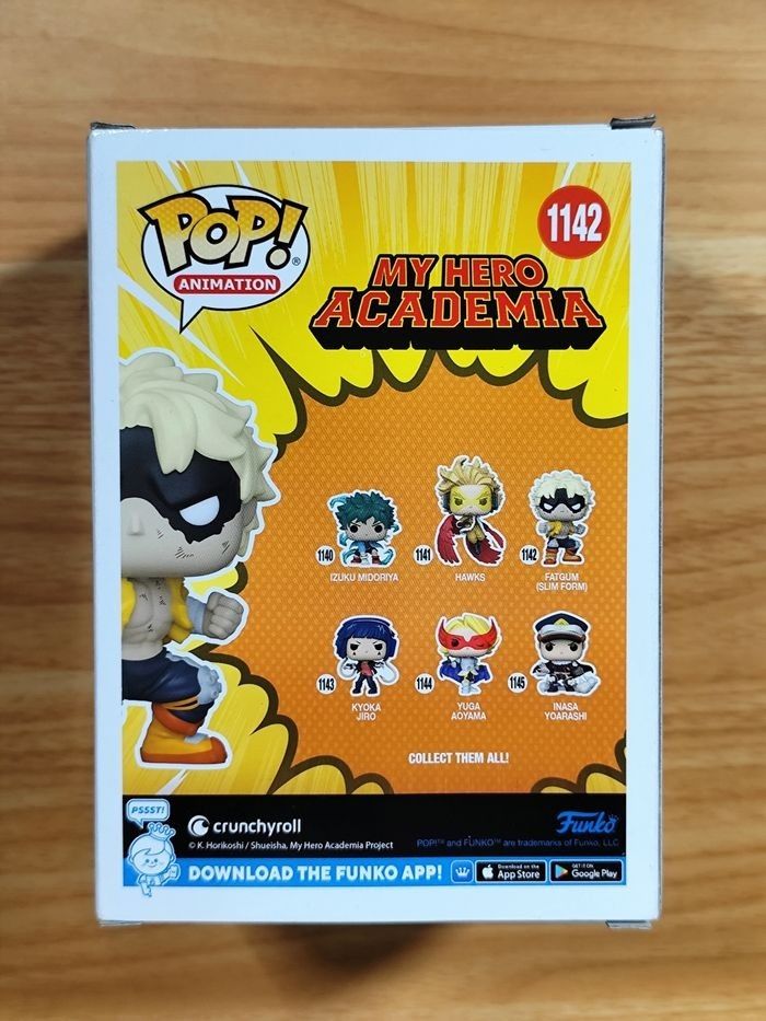 Lot 3 Funko Pop! MHA - Hawks 1141 Fatgum 1142 Re-Destro 1523 Neuf - photo numéro 7