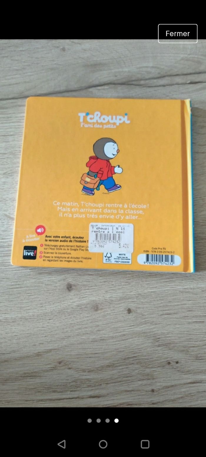 Livre T'choupi - photo numéro 3