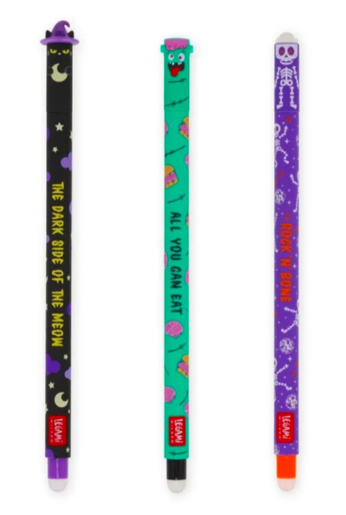 Set de 3 stylos Legami neufs Édition limitée Halloween - photo numéro 4