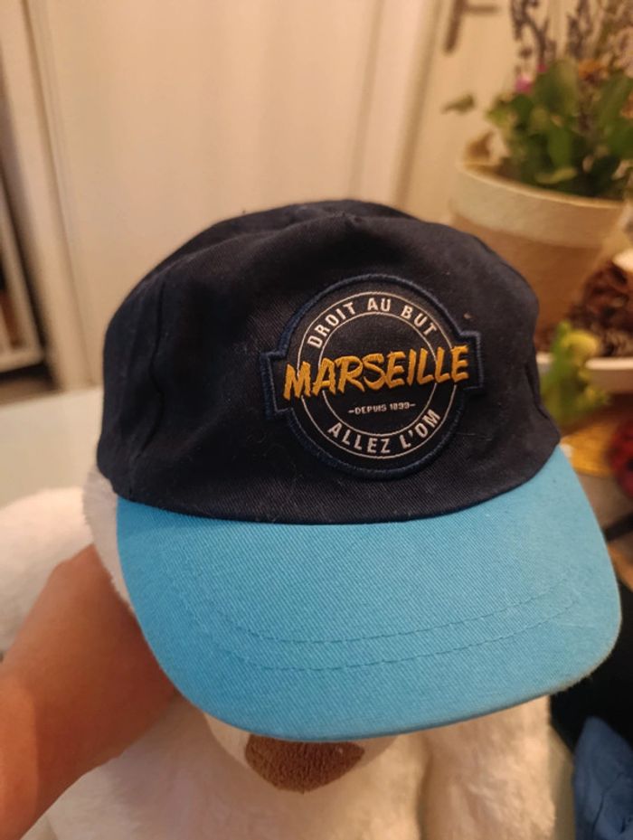 Casquette olympique de Marseille - photo numéro 3