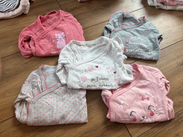 Lot 5 body manches longues 9mois