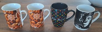 Mugs ou tasses Noël, Little Marcel, Marylin Moneroe Wood House 