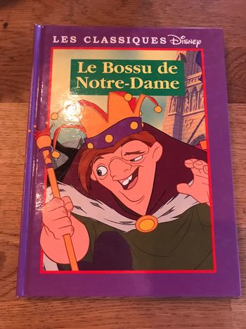 Livre France Loisirs Les classique Disney Le bossu de Notre-Dame
