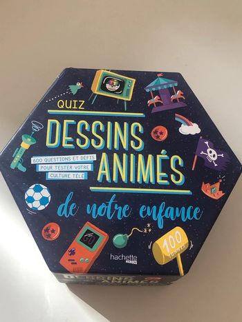 Jeu de société quizz dessins animés de notre enfance