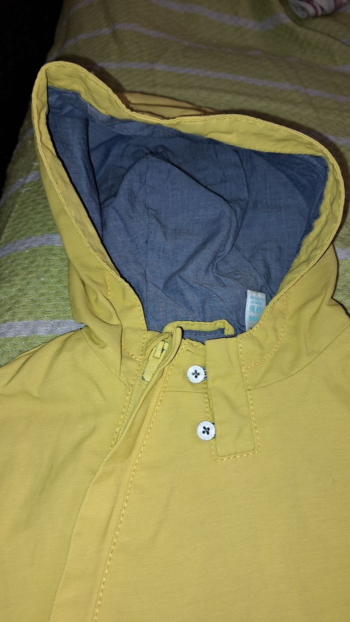Ciré /blouson  demi saison jaune - photo numéro 2