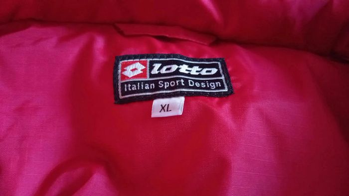 Doudoune sans manche rouge Lotto Taille XL - photo numéro 4