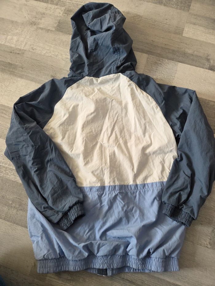 Veste coupe vent imperméable bleu - photo numéro 4
