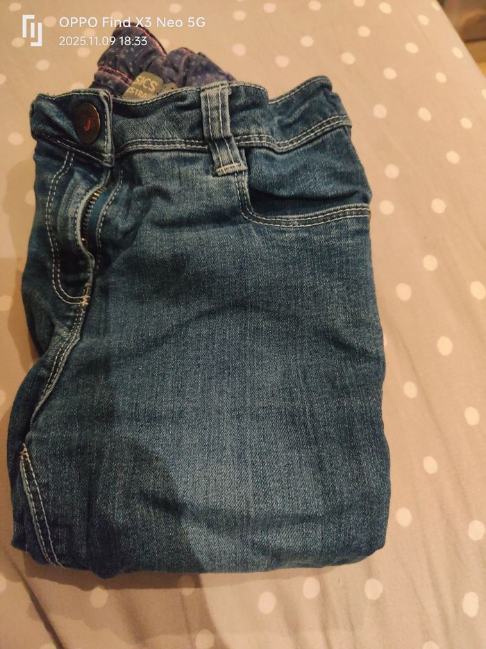 Jean basic orchestra  7ans 122cm