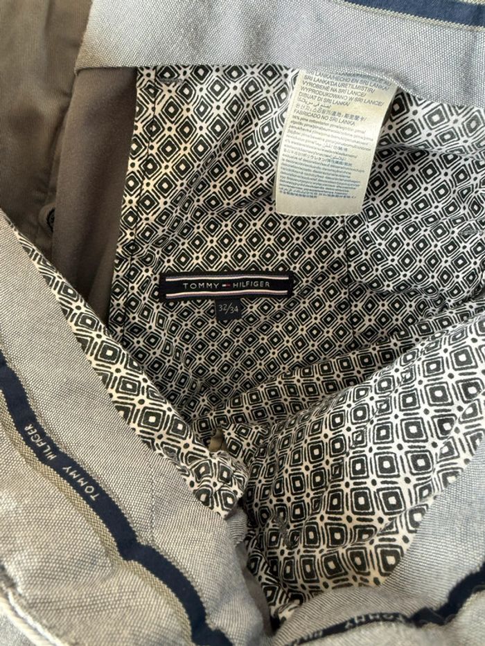 Chinos bleu gris TH - photo numéro 7
