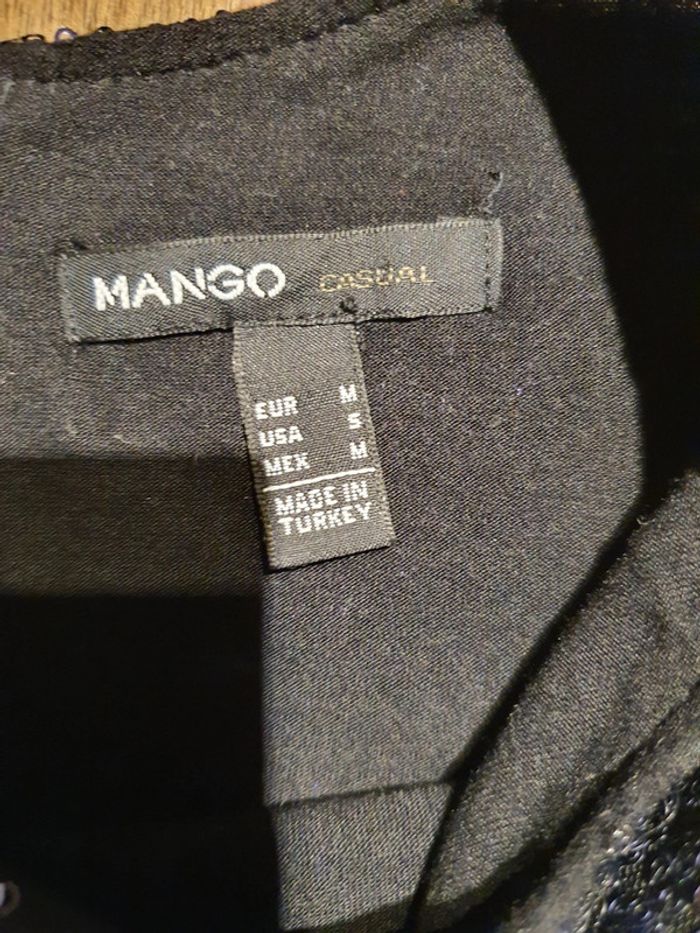 Robe de fête à sequins Mango - photo numéro 4