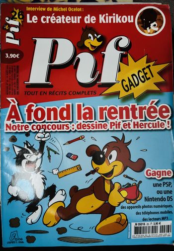 Pif gadget 26 nouvelles serie 2004