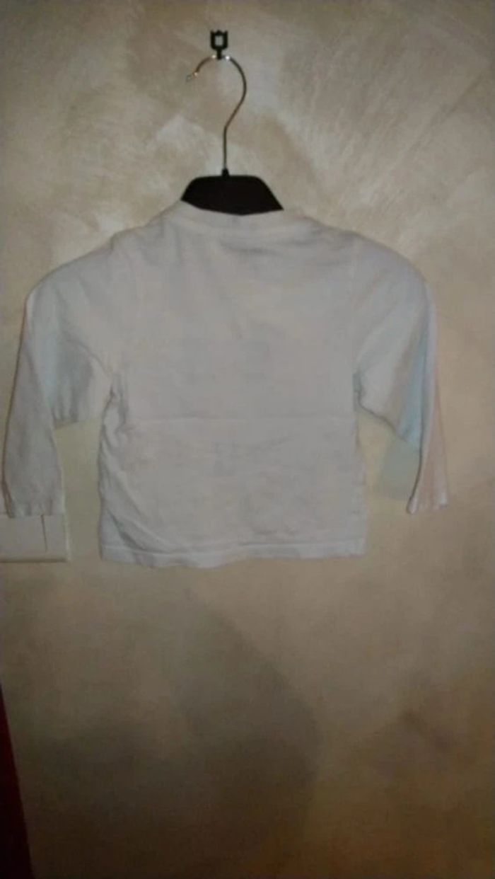 Tee shirt manches longues taille 18 mois Orchestra '' petit joueur '' - photo numéro 4