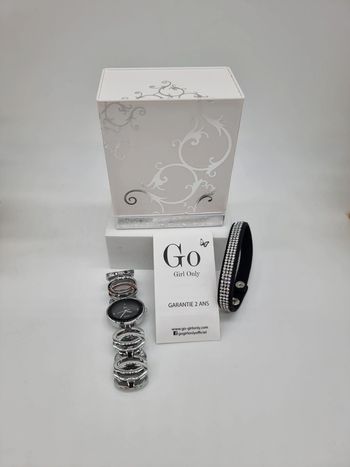 Montre Go Girl femme bracelet argenté * neuve  *
