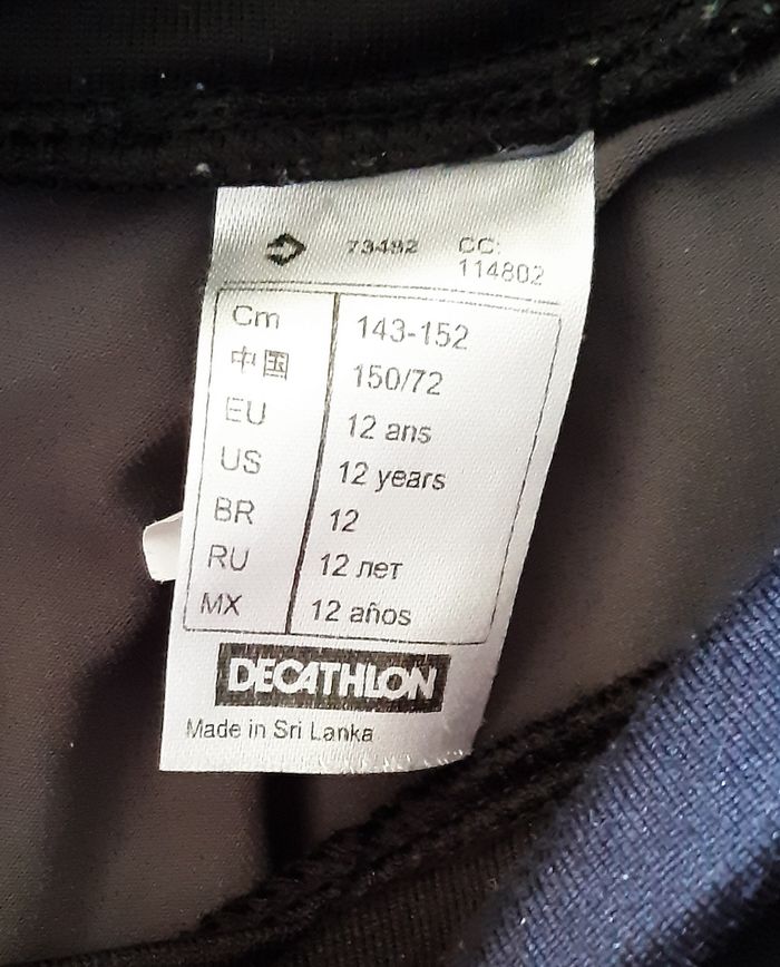 Tee-shirt sous couche ski fille Taille 12 ans Decathlon - photo numéro 3