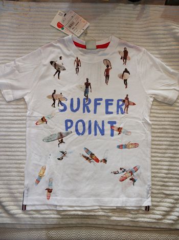 Tee-shirt boboli 8 ans neuf 