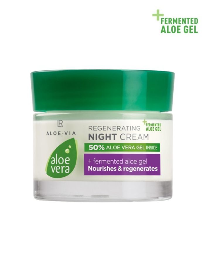 Crème de nuit régénérante à l'Aloe Vera