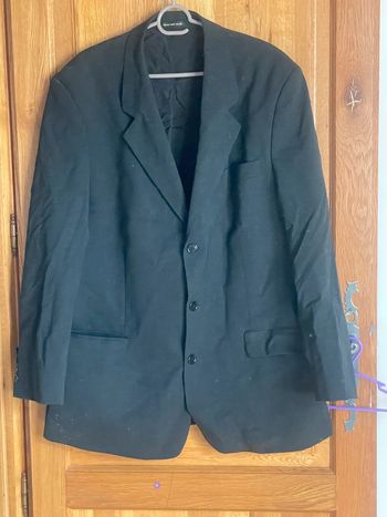 Veste costume noir Bruno saint hilaire