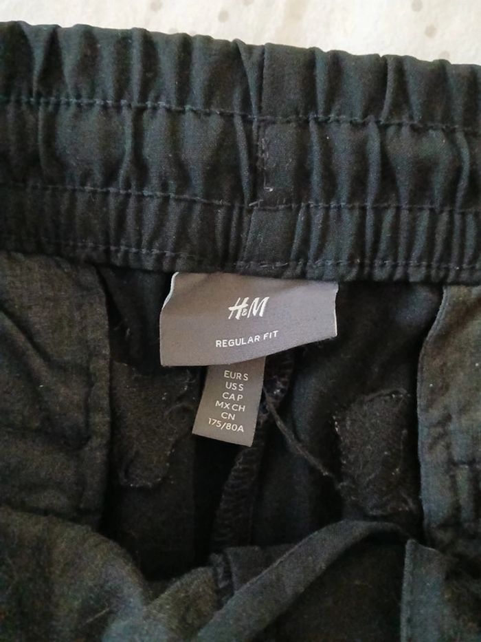Pantalon toile homme H&M taille S - photo numéro 3