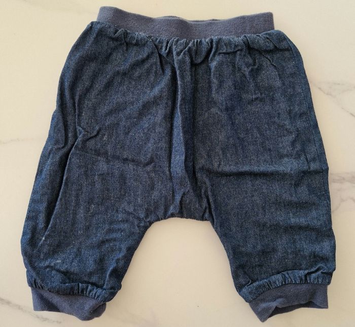 Pantalon bleu Bout'Chou 6 mois