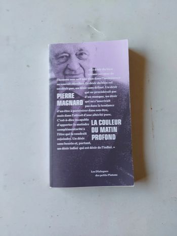 La couleur du matin profond