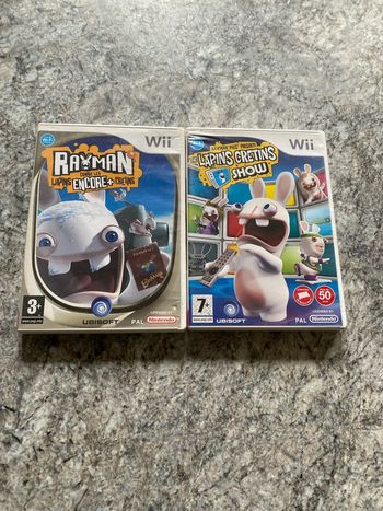 Rayman / the lapins cretins wii
