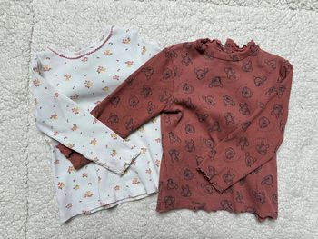 Lot de 2 teeshirt manche longue