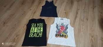 Lot de 3 débardeurs 12 ans