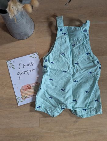 Salopette short Sergent Major 6 mois