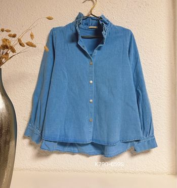 Veste en jean bleu ciel taille S 🌸